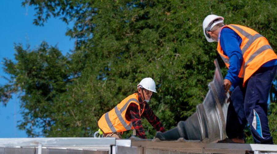 Roof repair in Burleson, TX